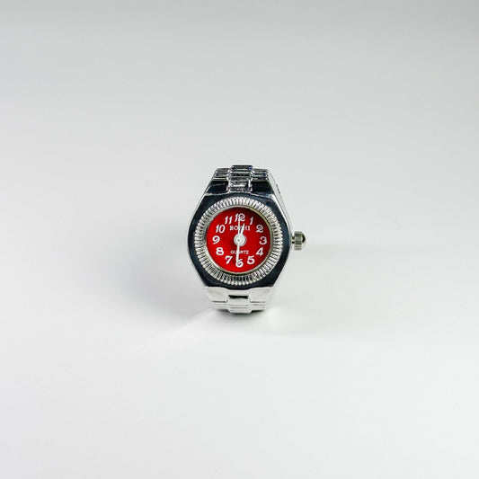MILANO RING | SILVER RED