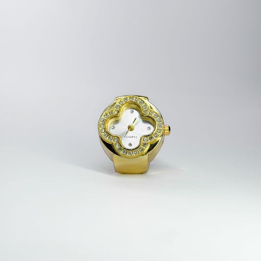 CLEEF RING | GOLD WHITE